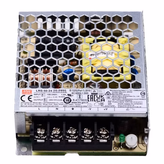 Original gekapseltes Schaltnetzteil mit Einzelausgang für industrielle Automatisierungsmaschinen